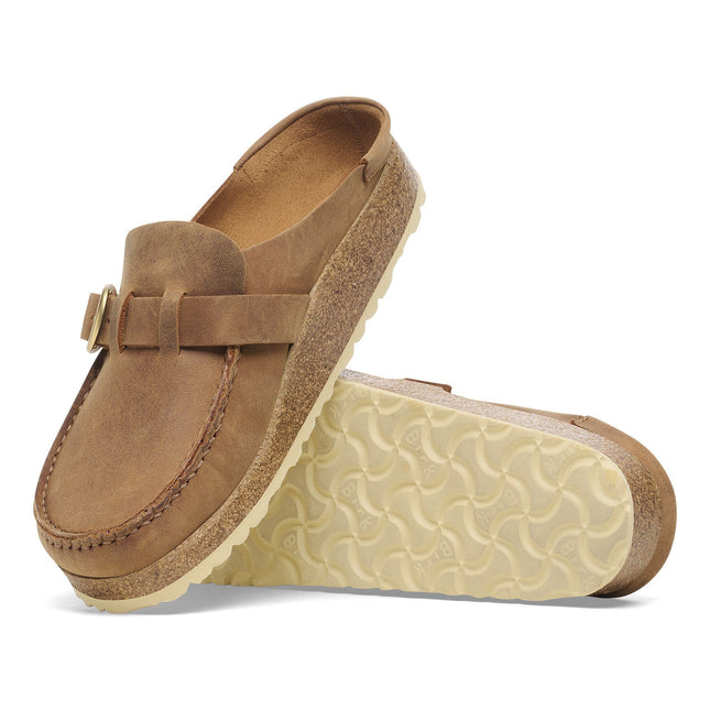 BIRKENSTOCK BUCKLEY WOMEN CLOGS Cognac Narrow