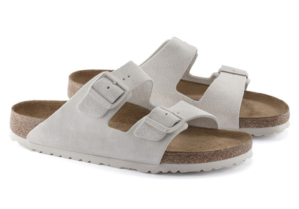 BIRKENSTOCK ARIZONA SOFT FOOTBED SUEDE LEATHER WOMEN SANDALS