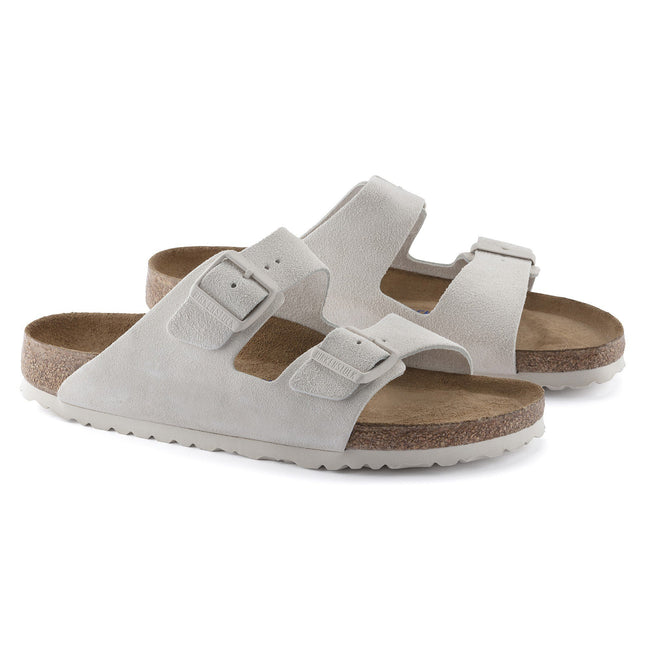 BIRKENSTOCK ARIZONA SOFT FOOTBED SUEDE LEATHER WOMEN SANDALS