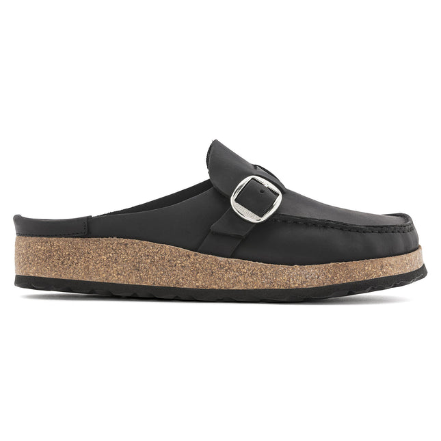 BIRKENSTOCK BUCKLEY WOMEN CLOGS Black Narrow
