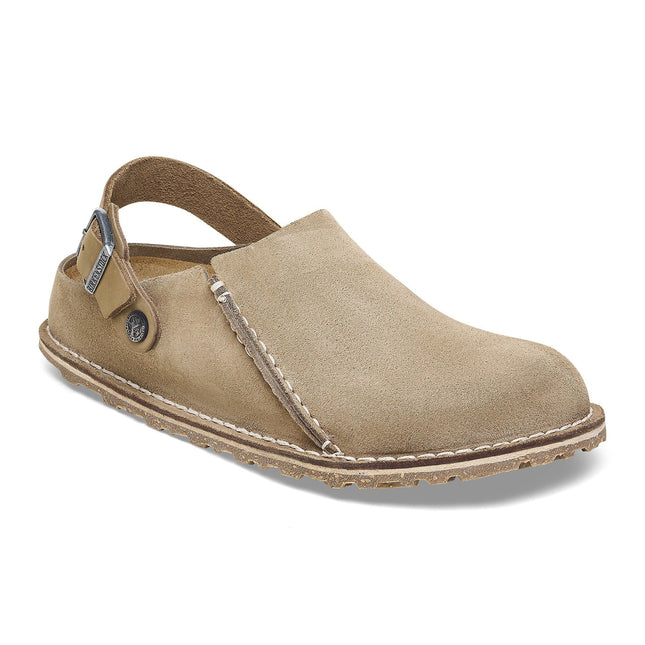 BIRKENSTOCK LUTRY MEN CLOGS Gray Taupe Regular
