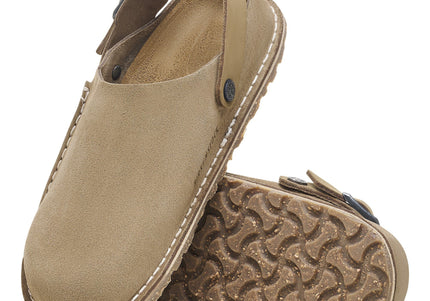 BIRKENSTOCK LUTRY MEN CLOGS Gray Taupe Regular