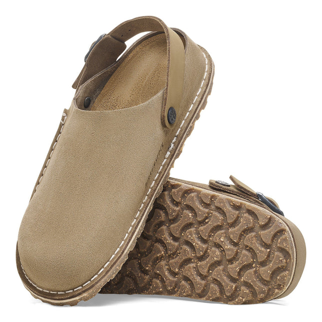 BIRKENSTOCK LUTRY MEN CLOGS Gray Taupe Regular
