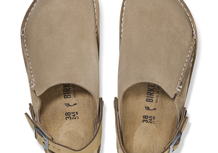 BIRKENSTOCK LUTRY MEN CLOGS Gray Taupe Regular