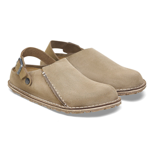 BIRKENSTOCK LUTRY MEN CLOGS Gray Taupe Regular