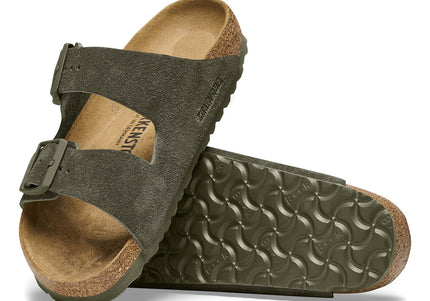 Arizona Suede Leather Thyme - sole