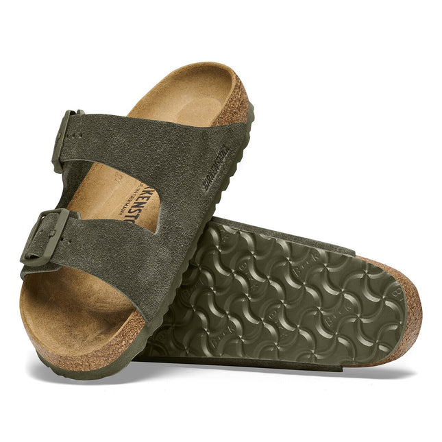 Arizona Suede Leather Thyme - sole