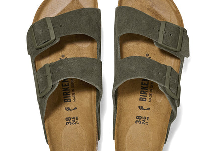 Arizona Suede Leather Thyme - top