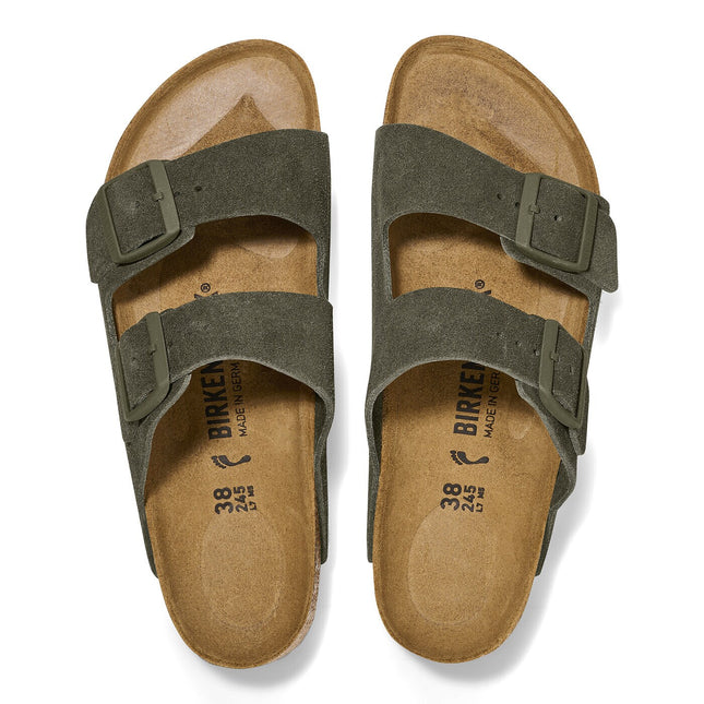 Arizona Suede Leather Thyme - top
