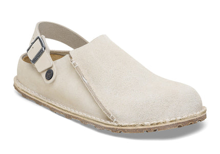 BIRKENSTOCK LUTRY MEN CLOGS Eggshell Regular