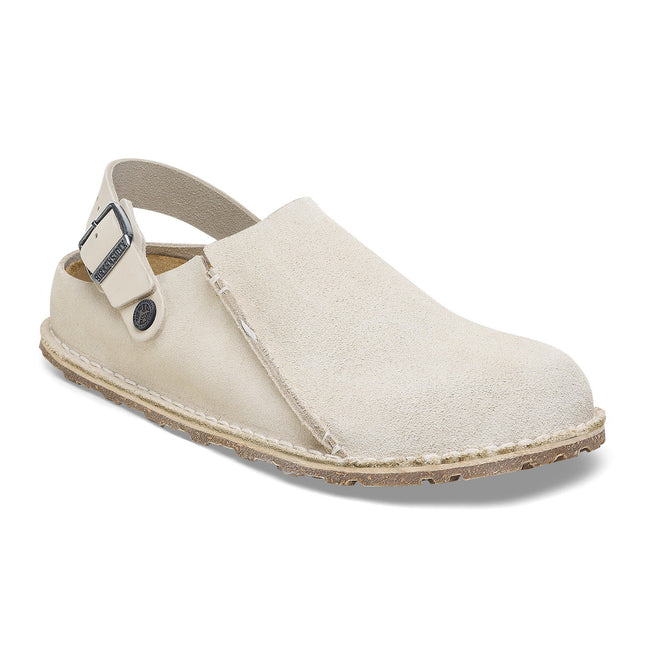 BIRKENSTOCK LUTRY MEN CLOGS Eggshell Regular