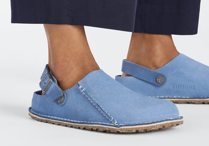 BIRKENSTOCK LUTRY WOMEN CLOGS Elemental Blue Narrow