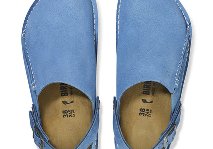 BIRKENSTOCK LUTRY WOMEN CLOGS Elemental Blue Narrow