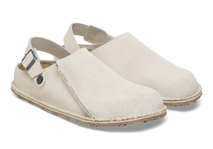BIRKENSTOCK LUTRY MEN CLOGS Eggshell Regular