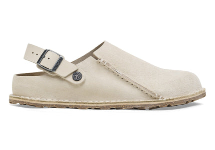 BIRKENSTOCK LUTRY MEN CLOGS Eggshell Regular