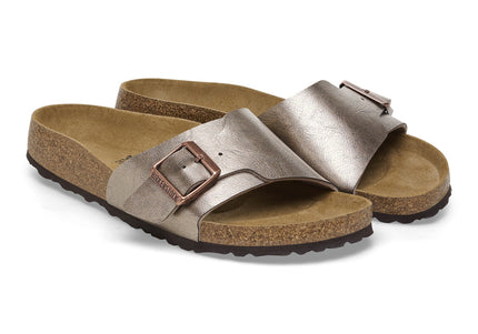 BIRKENSTOCK CATALINA BIRKO-FLOR Women Sandals Graceful Taupe N