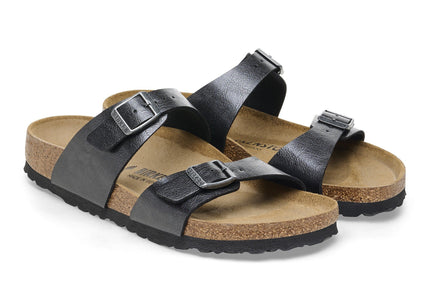 BIRKENSTOCK SYDNEY BIRKO-FLOR Women Sandals Graceful Licorice N