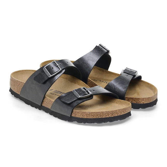 BIRKENSTOCK SYDNEY BIRKO-FLOR Women Sandals Graceful Licorice N