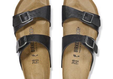 BIRKENSTOCK SYDNEY BIRKO-FLOR Women Sandals Graceful Licorice N