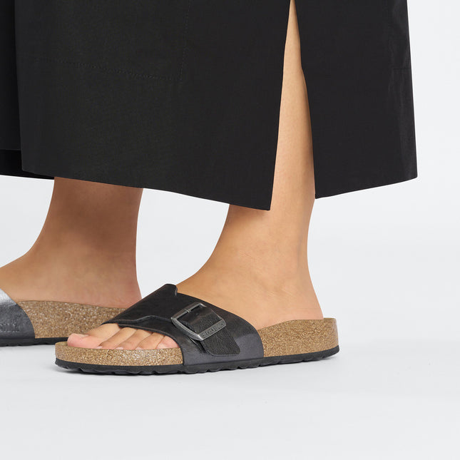 BIRKENSTOCK CATALINA BIRKO-FLOR Women Sandals Graceful Licorice N