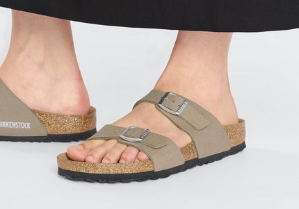 BIRKENSTOCK SYDNEY VEGAN Women Sandals Vegan Gray Taupe N