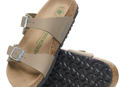 BIRKENSTOCK SYDNEY VEGAN Women Sandals Vegan Gray Taupe N