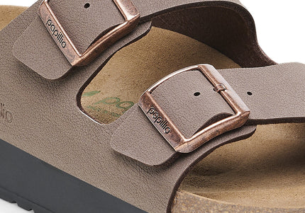BIRKENSTOCK ARIZONA FLEX PLATFORM BIRKO-FLOR Women Sandals Mocha N