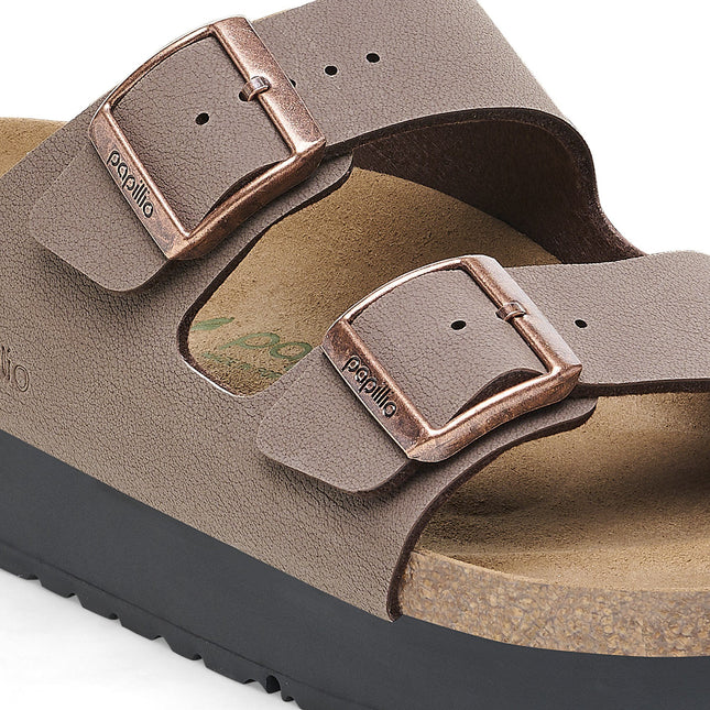 BIRKENSTOCK ARIZONA FLEX PLATFORM BIRKO-FLOR Women Sandals Mocha N