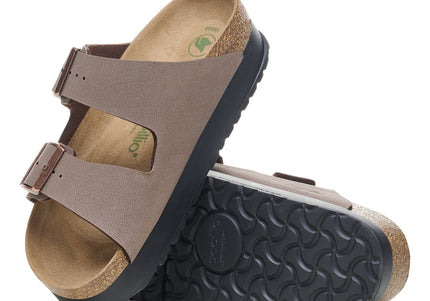 BIRKENSTOCK ARIZONA FLEX PLATFORM BIRKO-FLOR Women Sandals Mocha N