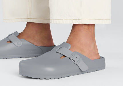 BIRKENSTOCK BOSTON ESSENTIALS EVA Men Clogs Stone Coin R