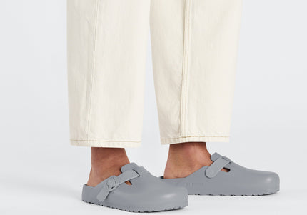 BIRKENSTOCK BOSTON ESSENTIALS EVA Men Clogs Stone Coin R