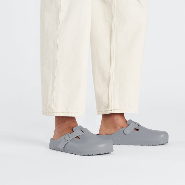 BIRKENSTOCK BOSTON ESSENTIALS EVA Men Clogs Stone Coin R