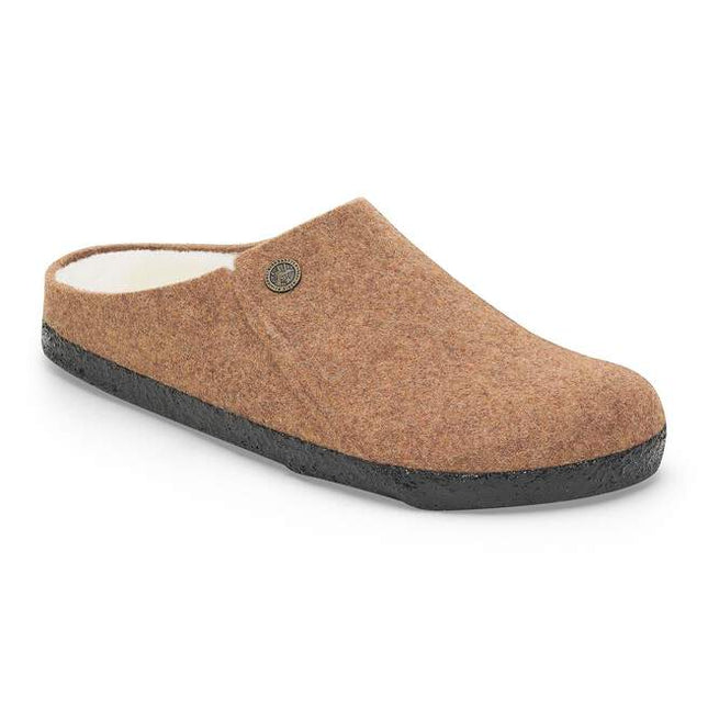 BIRKENSTOCK ZERMATT SHEARLING WOMEN CLOGS - Toffee