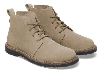 BIRKENSTOCK Uppsala Mid Suede Leather Taupe