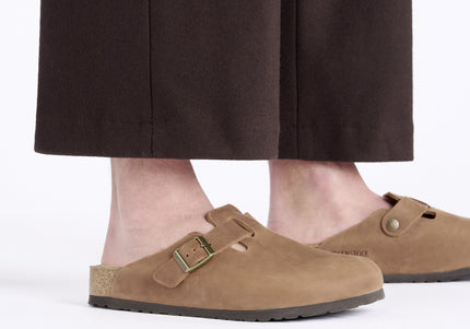 BIRKENSTOCK BOSTON MEN CLOGS Cognac Regular