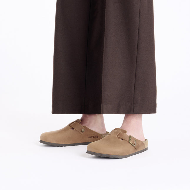 BIRKENSTOCK BOSTON MEN CLOGS Cognac Regular