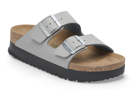 BIRKENSTOCK ARIZONA FLEX PLATFORM BIRKO-FLOR Women Sandals Stone Coin N