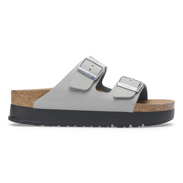 BIRKENSTOCK ARIZONA FLEX PLATFORM BIRKO-FLOR Women Sandals Stone Coin N