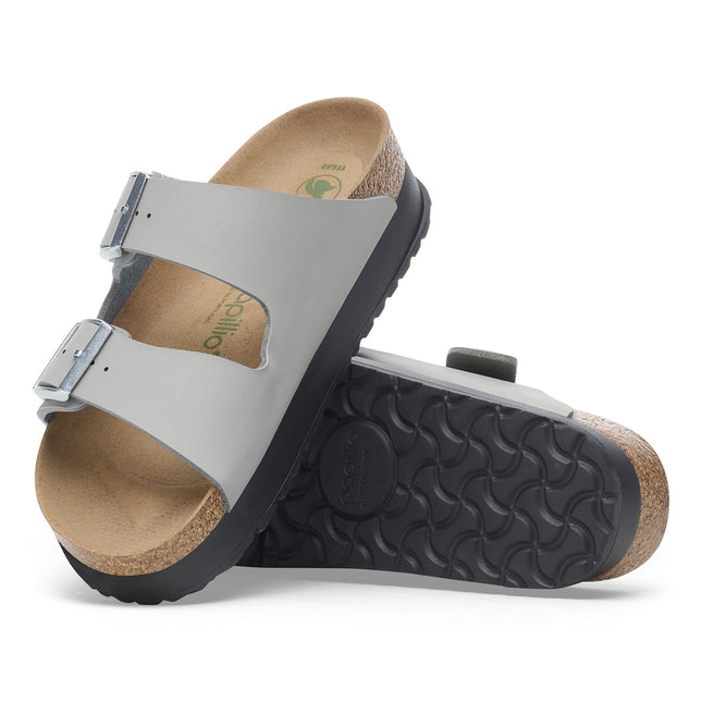 BIRKENSTOCK ARIZONA FLEX PLATFORM BIRKO-FLOR Women Sandals Stone Coin N