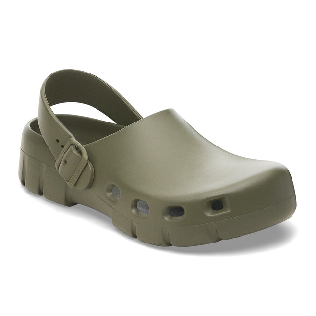 BIRKENSTOCK BIRKI FLOW EVA Unisex Clogs Khaki R