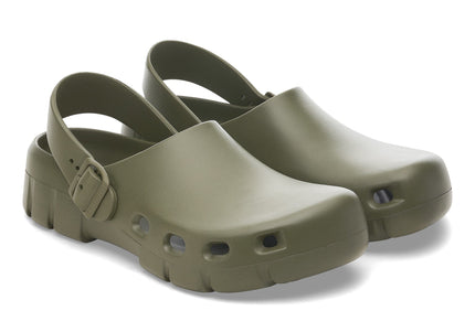 BIRKENSTOCK BIRKI FLOW EVA Unisex Clogs Khaki R