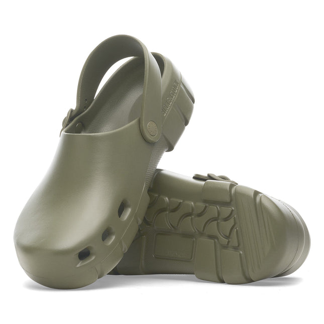 BIRKENSTOCK BIRKI FLOW EVA Unisex Clogs Khaki R