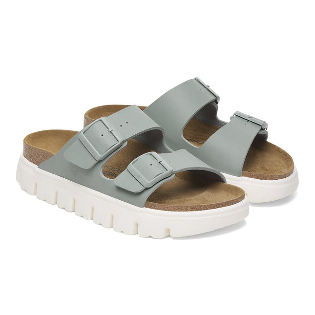 BIRKENSTOCK ARIZONA FLEX PLATFORM BIRKO-FLOR Women Sandals Pure Sage N