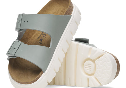 BIRKENSTOCK ARIZONA FLEX PLATFORM BIRKO-FLOR Women Sandals Pure Sage N