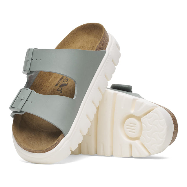 BIRKENSTOCK ARIZONA FLEX PLATFORM BIRKO-FLOR Women Sandals Pure Sage N
