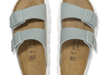BIRKENSTOCK ARIZONA FLEX PLATFORM BIRKO-FLOR Women Sandals Pure Sage N