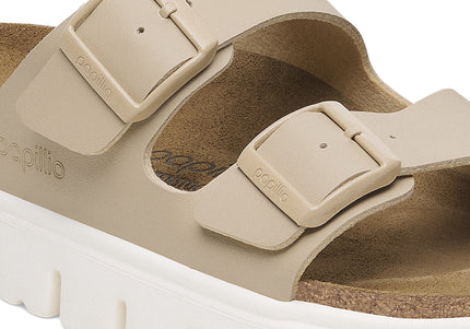 BIRKENSTOCK ARIZONA FLEX PLATFORM BIRKO-FLOR Women Sandals Sandcastle N