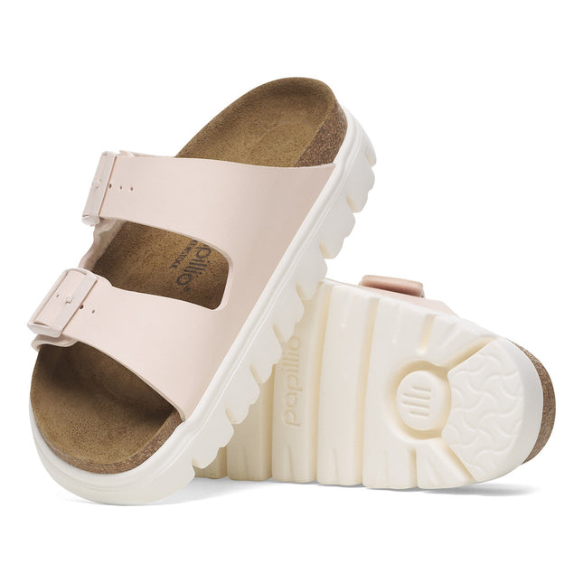 BIRKENSTOCK ARIZONA CHUNKY BIRKO-FLOR Women Sandals Light Rose N