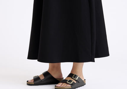 BIRKENSTOCK ARIZONA BS BIRKO-FLOR EMBOSSED Women Sandals Saffiano Black N