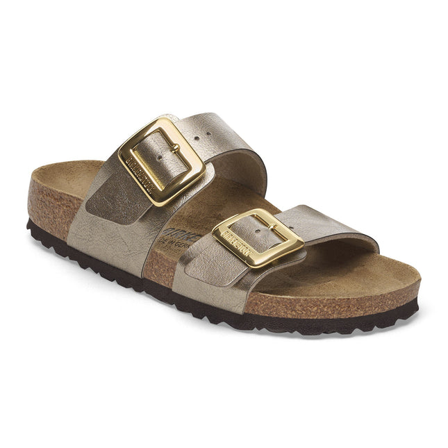 BIRKENSTOCK SYDNEY LUXE BUCKLE BIRKO-FLOR Women Sandals Graceful Taupe N